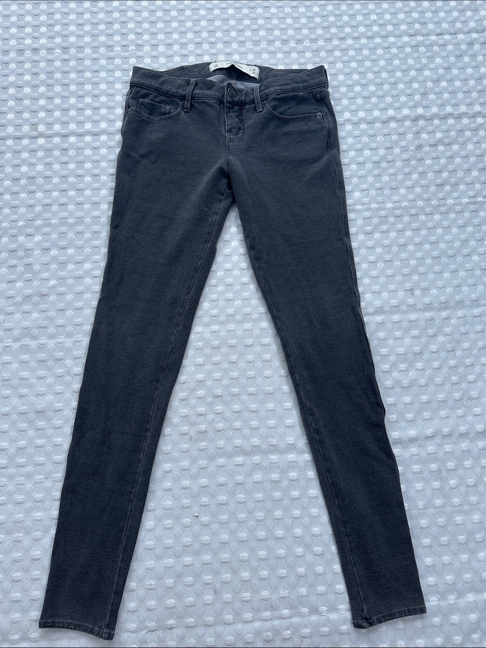Abercrombie & Fitch Dark Grey Jegging 25x29